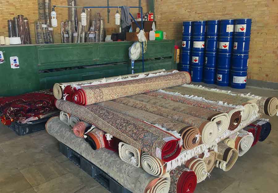 معرفی قالیشویی برغان